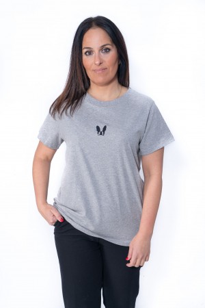 CAMISETA UNISEX JUNE GRIS