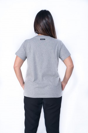 CAMISETA UNISEX JUNE GRIS 2