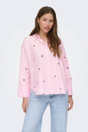 BLUSA CORAZONES ROSA