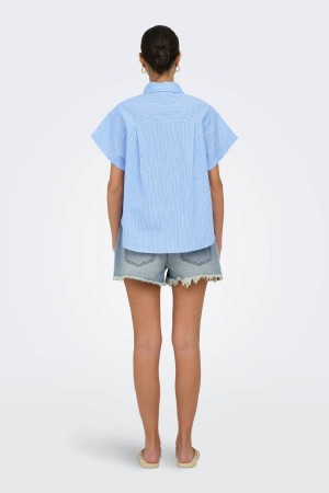 BLUSA RAYAS AZUL 2