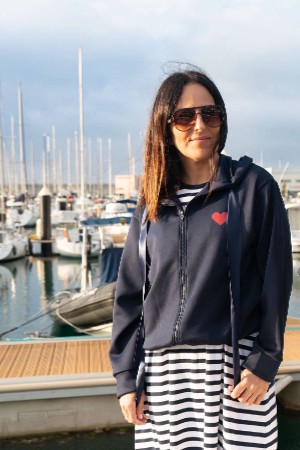 CHAQUETA NAVY LOVE MARINO 2