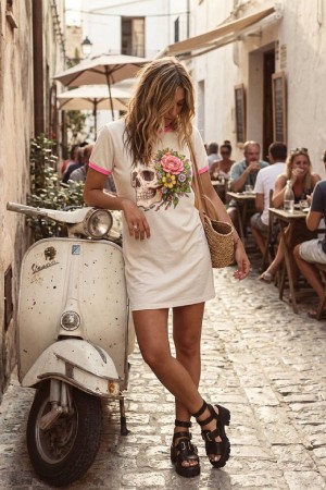 VESTIDO CATRINA BEIGE