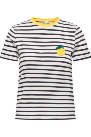 CAMISETA LIMON BORDADO BLANCO 2