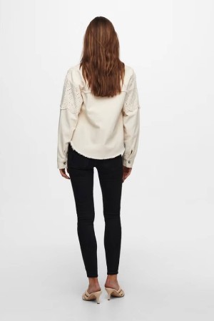 CHAQUETA CROCHET BEIGE 2