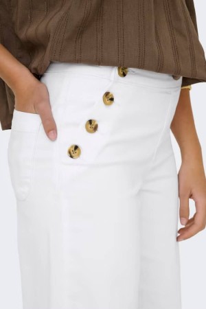 JEANS ONLMADISON BUTTON BLANCO 2