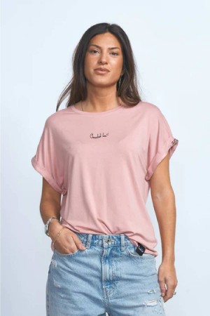 CAMISETA BASICA ANABEL ROSA 2