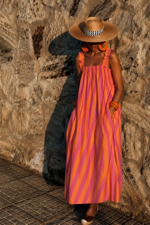 VESTIDO TARIFA NARANJA