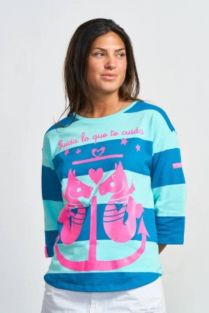 SUDADERA SALITRE AZUL
