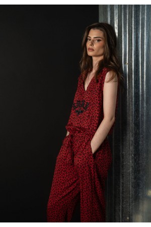 MONO ANIMAL PRINT AMOUR ROJO 2
