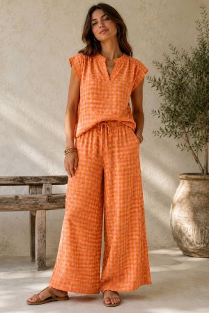BLUSA ROMA NARANJA