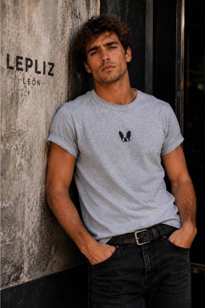 CAMISETA UNISEX JUNE GRIS 2