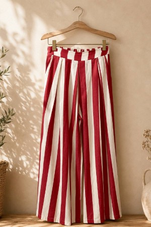 PANTALON MUNDAKA ROJO 2