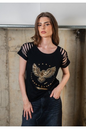 CAMISETA AGUILA LENTEJUELAS...