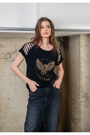 CAMISETA AGUILA LENTEJUELAS... 2