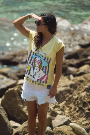 CAMISETA CAPRI AMARILLO 2