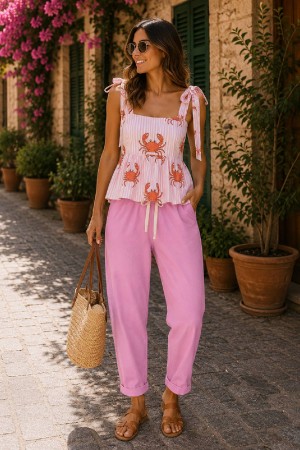 PANTALON TELMA ROSA