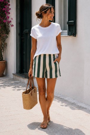 SHORT VENECIA VERDE