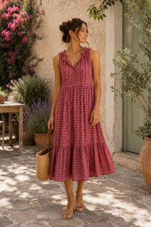 VESTIDO GRECIA CORAL