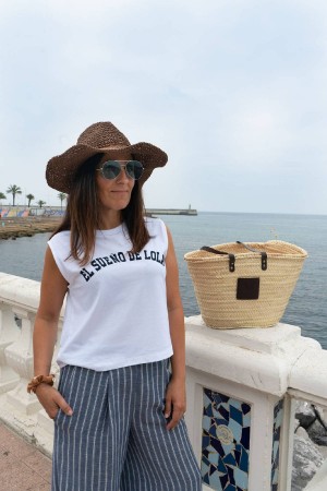 CAMISETA UNIVERSITY BLANCO