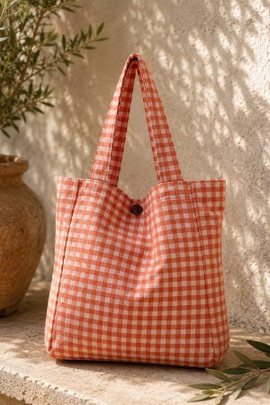 TOTEBAG VICHY TEJA