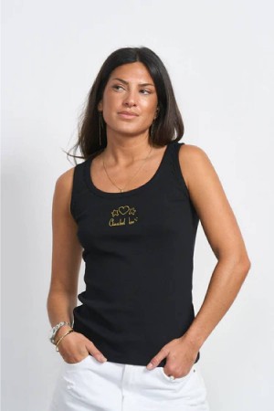 CAMISETA TIRANTES ANABEL NEGRO