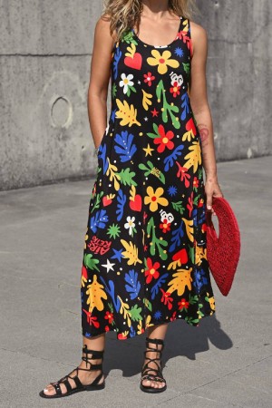 VESTIDO MATISSE NEGRO