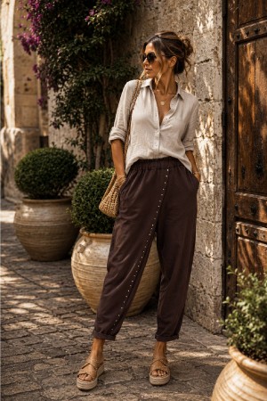 PANTALON SIENA MARRON