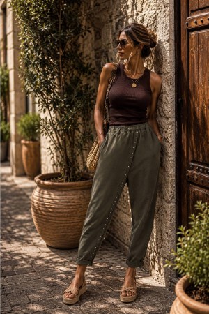 PANTALON SIENA SOLAPA KAKI