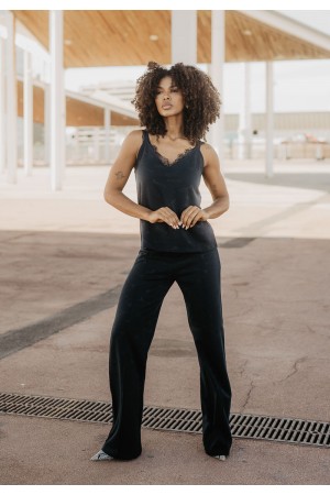 PANTALON ROCK AND ROLL NEGRO 2