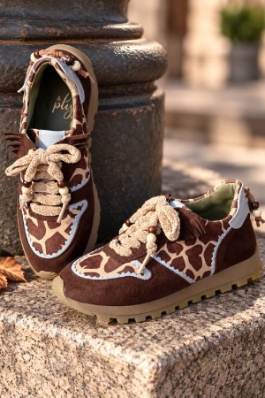 ZAPATILLA GIRAFFE AFELPADA...