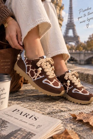 ZAPATILLA GIRAFFE AFELPADA... 2