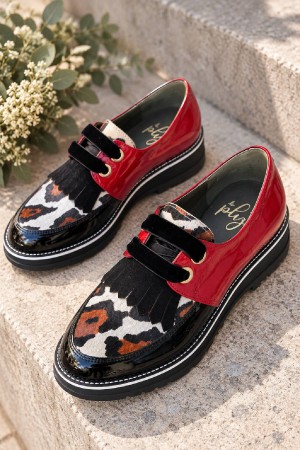 ZAPATO VESPER CHAROL NEGRO 2