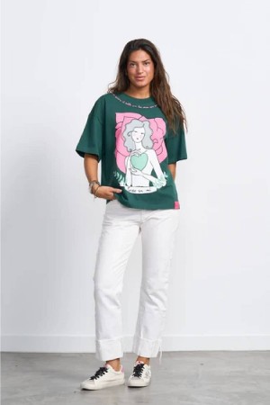 CAMISETA ROSALIA VERDE 2