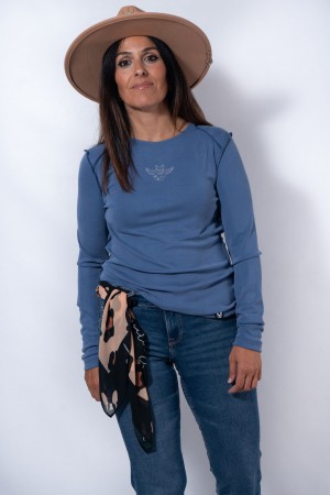 CAMISETA VOLAMOS AZUL