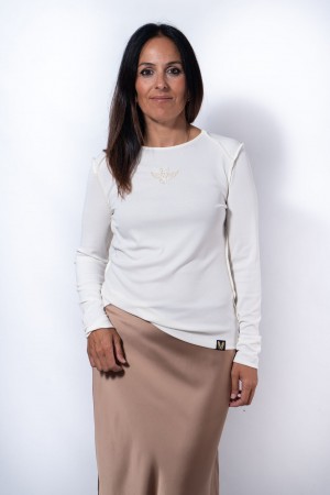 CAMISETA VOLAMOS BLANCO