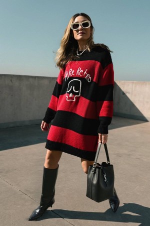 VESTIDO PUNTO ICONIC AR NEGRO 2