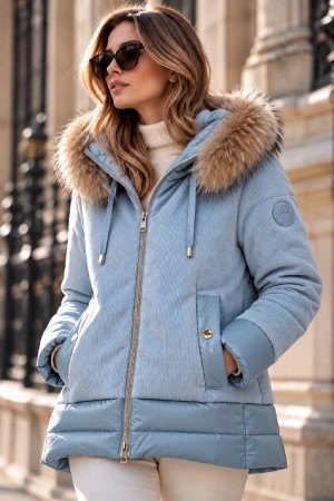 PARKA COLETTE AZUL