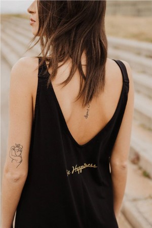 MONO ARANDELA NEGRO 2