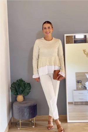 SUDADERA BELINA BEIGE 2