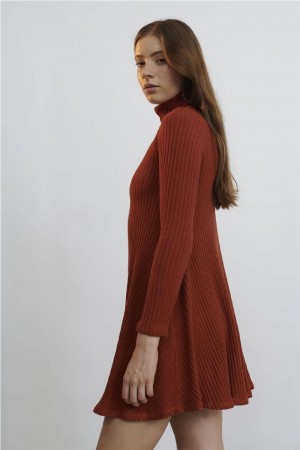 VESTIDO TERESA NARANJA 2