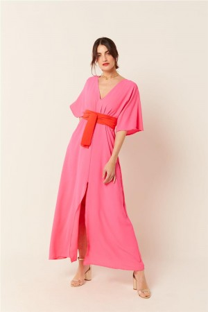 VESTIDO MIMOSA ROSA 2