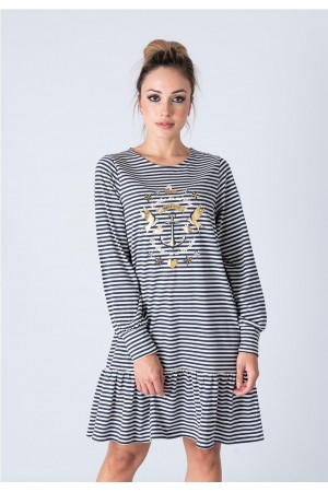 VESTIDO CAPITANA AZUL 2